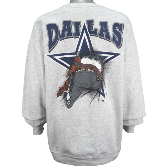 Vintage Dallas Cowboys Breakout Sweatshirt 1990s - Vintage Club Clothing - Picture 2 of 3